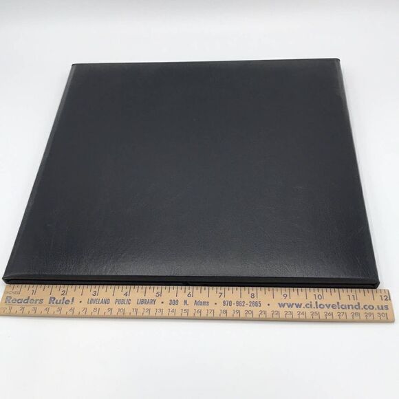 TAP LOOMIS BLACK & GOLD 8-VIEW LEATHER BOUND PHOTO HOLDER ELITE new in box - Picture 6 of 9